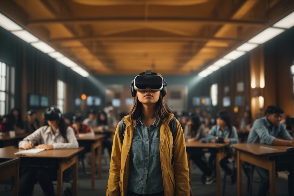 Virtual Reality (VR) and Augmented Reality (AR) in the Classroom