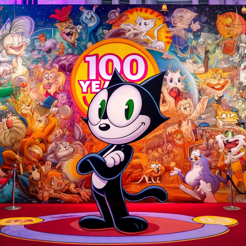 Felix the Feline: A Journey Through 100 Years of Cartoon Cattitude