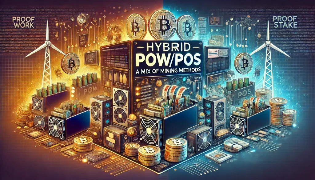 Hybrid PoW/PoS: A Mix of Mining Methods