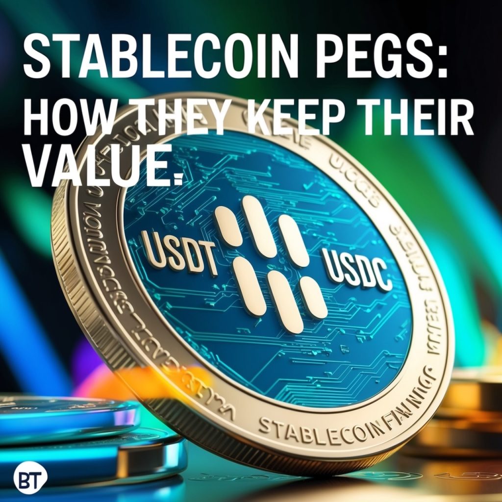 Stablecoin Pegs: How They Keep Their Value