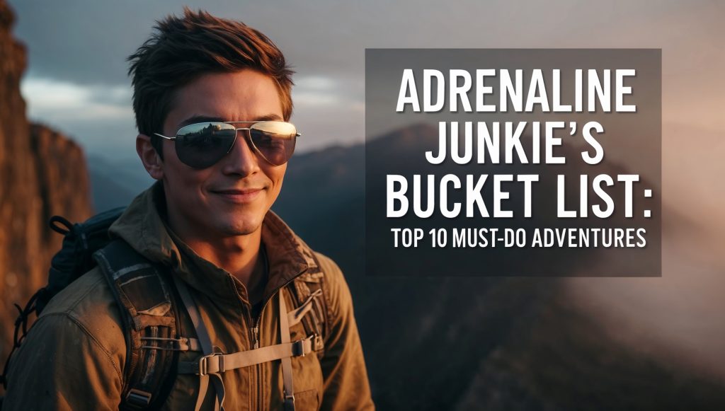 Adrenaline Junkie’s Bucket List: Top 10 Must-Do Adventures