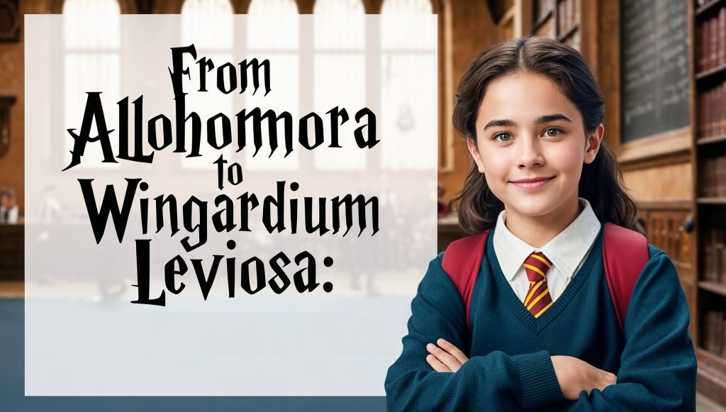 From Alohomora to Wingardium Leviosa: A young  witches’ Guide to Spells