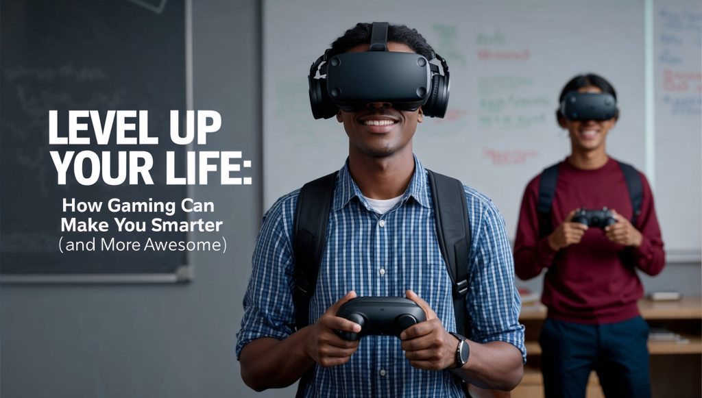 Level Up Your Life: How Gaming Can Make You Smarter (and More Awesome)