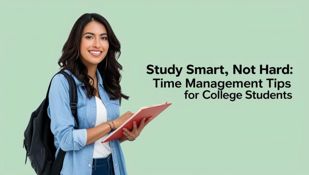 Study Smart, Not Hard: Time Management Tips for College Students