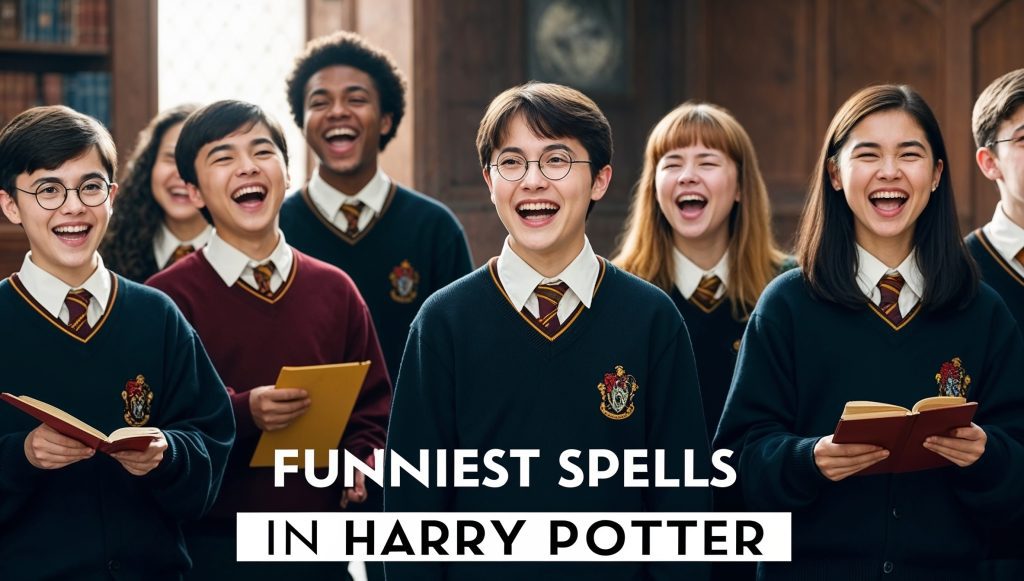 The Funniest Spells in Harry Potter: Magical Mischief and Wizarding Whoopee!