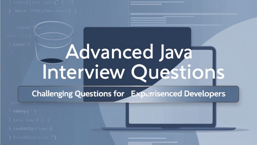 Advanced Java Interview Questions – Challenging questions for experienced developers