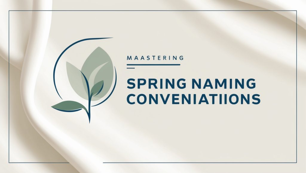 Mastering Spring Naming Conventions