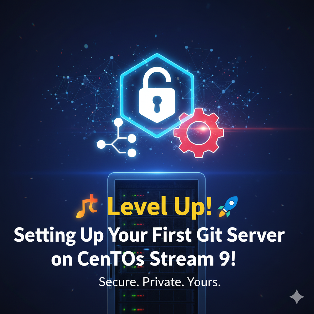 🎉 Level Up! Setting Up Your First Git Server on CentOS Stream 9!